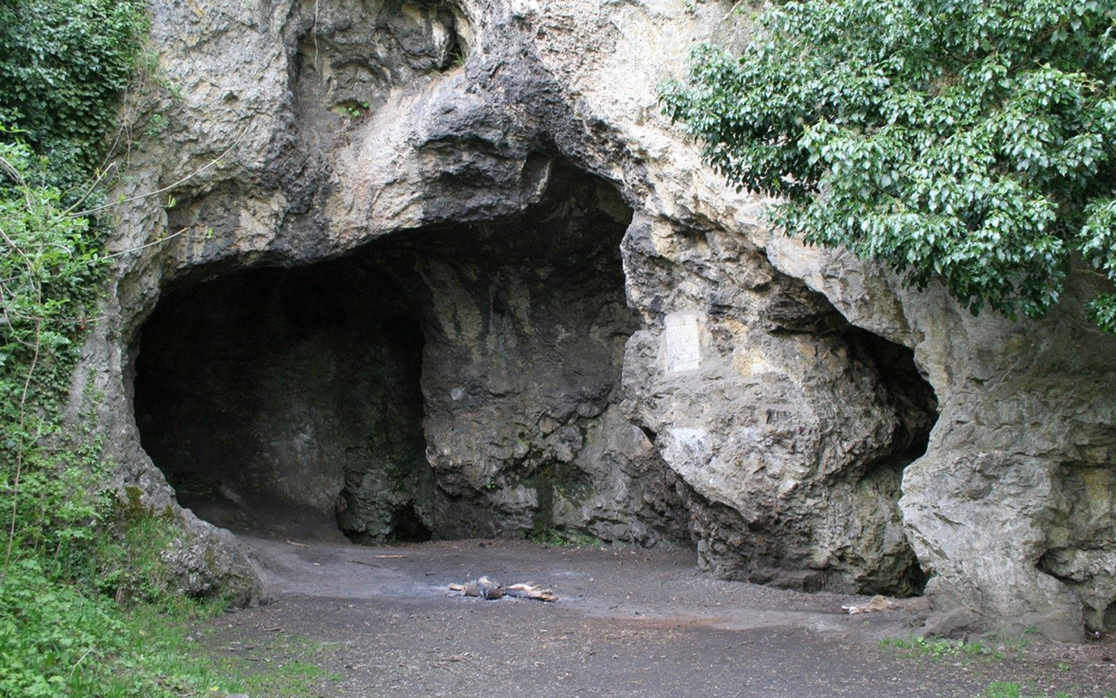 The cave entrance at Spy